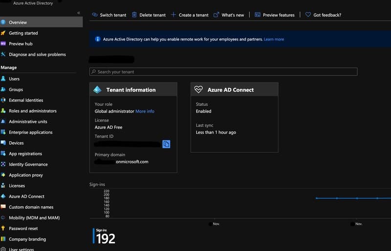Azure Backend Active Directory